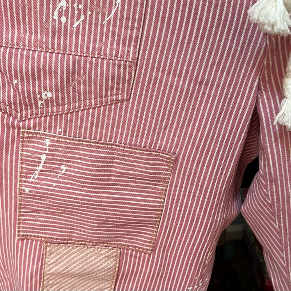 We The Free by Free People:”Moxie” Low Slung Pull-On Barrel Jeans NWOT - Picture 6 of 10